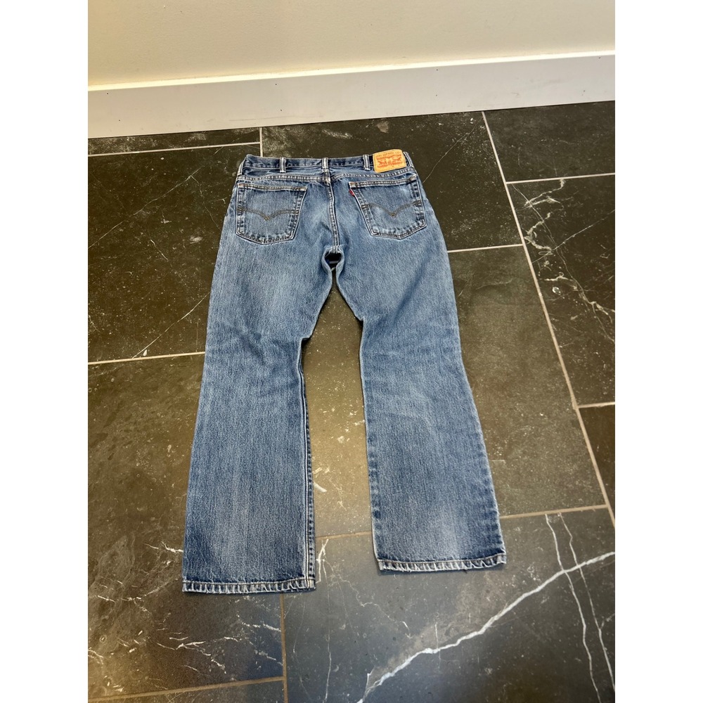 Levis 517 Mens Bootcut Jeans 33x29 Medium Wash Denim Western Slim Fit 517-0217